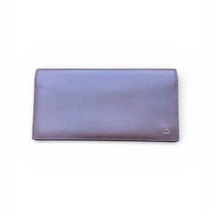 Christian Dior Vintage Pebbled Leather Long Wallet – Made in Spain (1998)